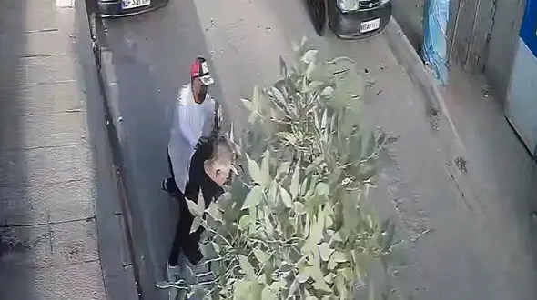 فیلم صحنه سرقت گوشی ۹۵ میلیون تومانی مرد جوان در افسریه تهران ! + گفتگو با مالباخته