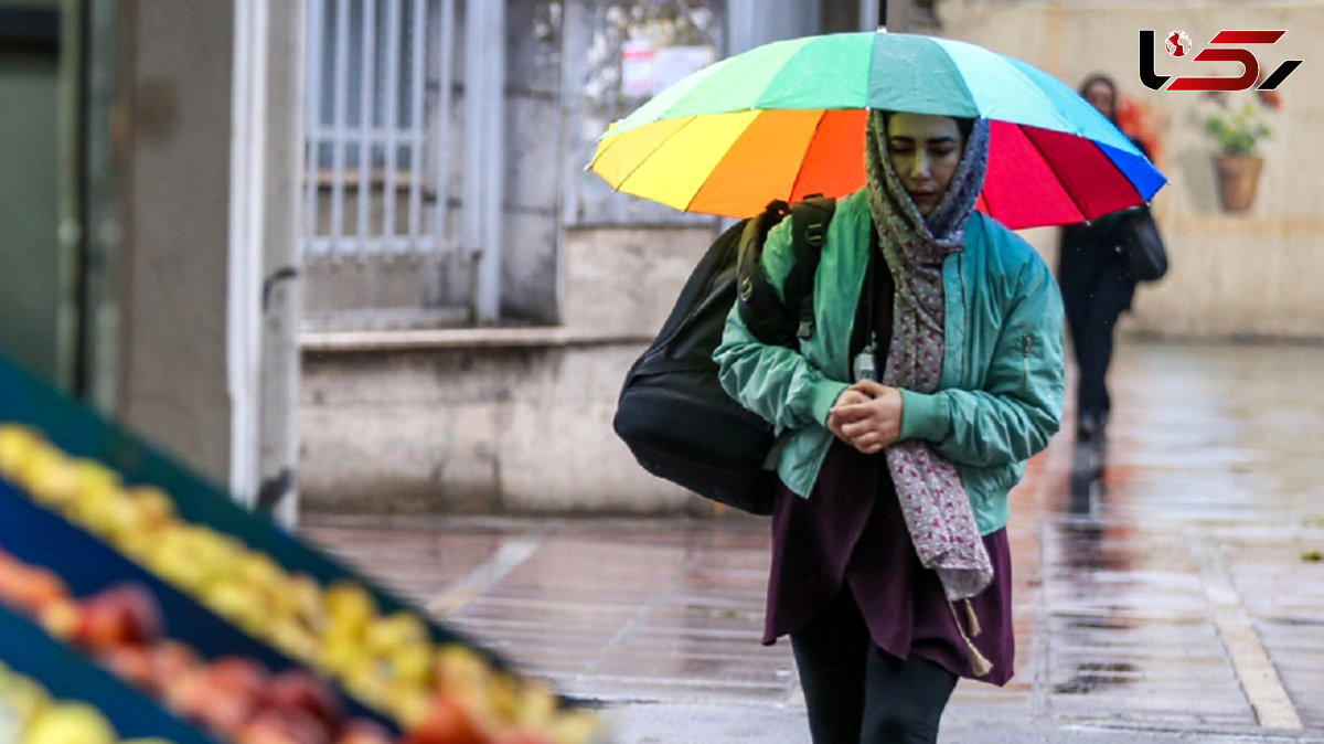 هواشناسی: تهران و ۲۶ استان دیگر امروز منتظر بارش باران باشند