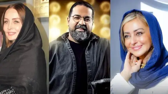 عکس/ حدیث فولادوند با میکاپی خاص، نفیسه روشن در کنار رضا صادقی