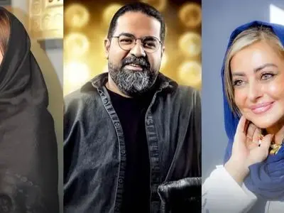 عکس/ حدیث فولادوند با میکاپی خاص، نفیسه روشن در کنار رضا صادقی