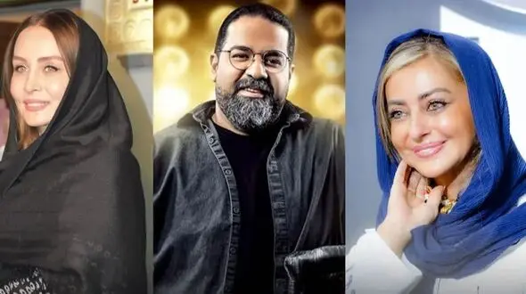 عکس/ حدیث فولادوند با میکاپی خاص، نفیسه روشن در کنار رضا صادقی