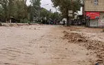 سیل کوهدشت شمالی را در بر گرفت/ سرنشینان پراید نجات یافتند