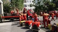 تخریب و سرقت اجزای شیرهای هیدرانت در خرم‌آباد