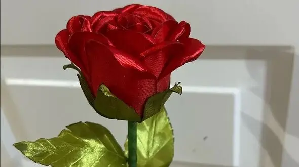 جادوی سفره هفت سین با آموزش ساخت گل رز طبیعی با رویان / فیلم