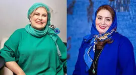 فیلم/ ژاله صامتی مهمان سورپرایزی تولد مهرانه مهین ترابی، مجردترین خانم بازیگر ایرانی / شوهر ژاله خانم هم بود