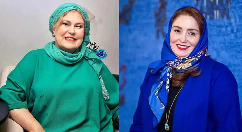 فیلم/ ژاله صامتی مهمان سورپرایزی تولد مهرانه مهین ترابی، مجردترین خانم بازیگر ایرانی / شوهر ژاله خانم هم بود