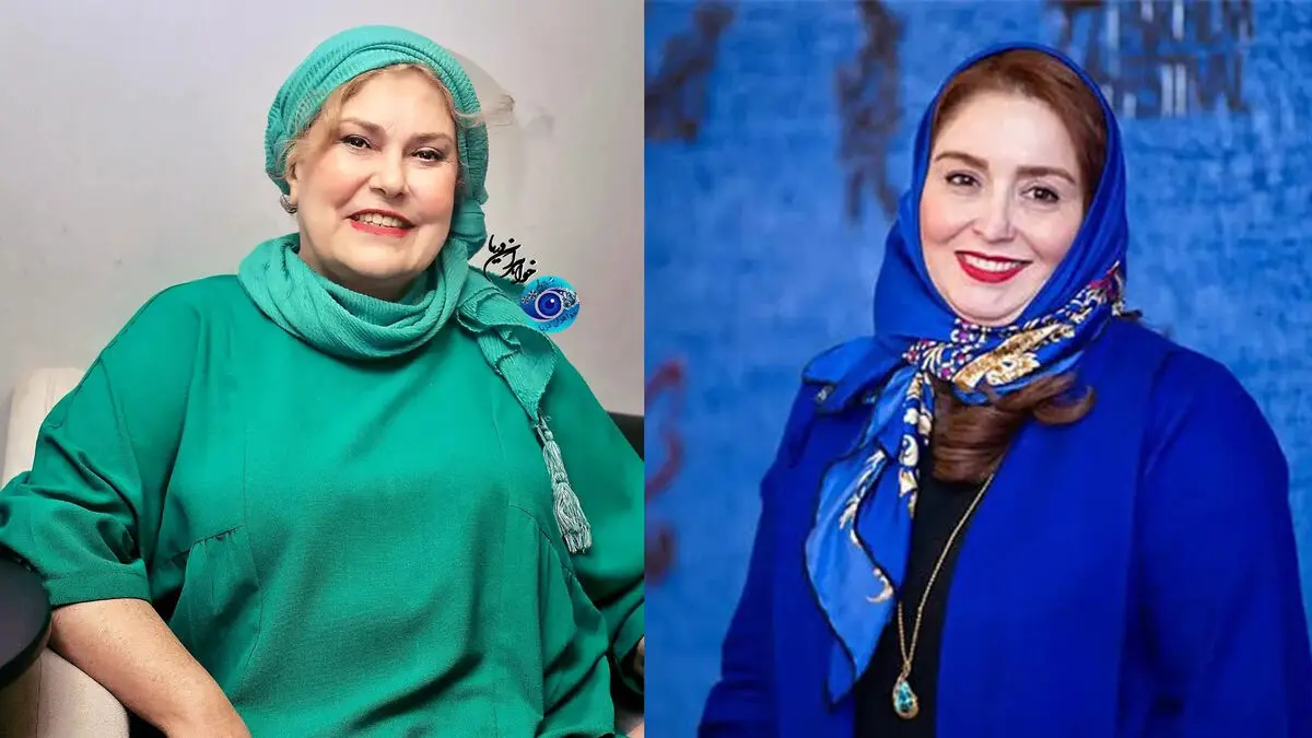 ژاله صامتی مهمان سورپرایزی تولد مهرانه مهین ترابی، مجردترین خانم بازیگر ایرانی / شوهر ژاله خانم هم بود