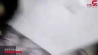 ثبت لحظه زلزله کرمانشاه توسط پدری در جشن تولد دخترش+فیلم