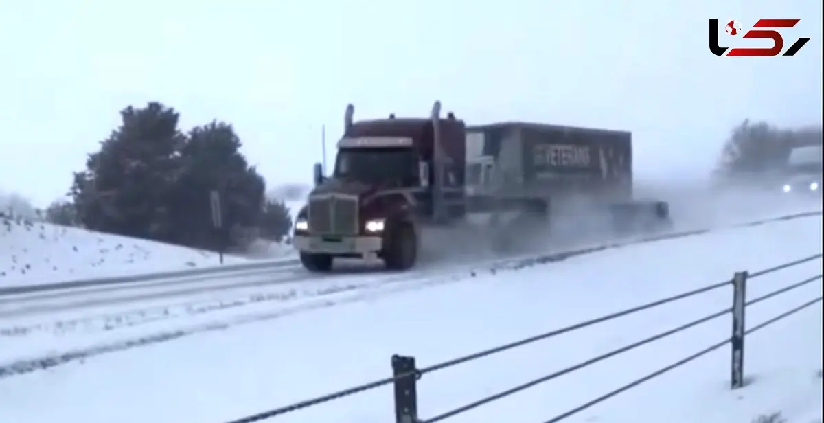 برف چشم‌نواز، یخ مرگبار؛ هشدار جدی + فیلم