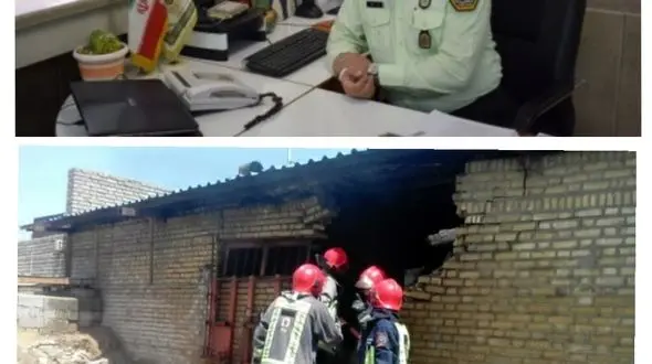 سرباز وظیفه شناس ناجی ده ها رأس دام و طیور شد/ از مامور فداکار پلیس کاشان تقدیر بعمل آمد