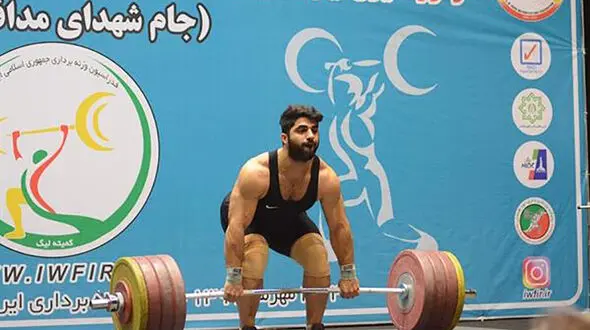چهارمی سلیمانی در حرکت یک‌ضرب دسته 109 کیلوگرم