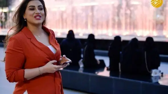  کشف حجاب جنجالی یک زن عرب + عکس