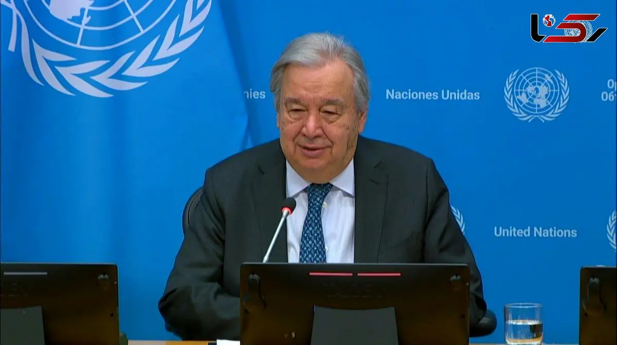 دبیر کل سازمان ملل بار دیگر بر تشکیل کشور فلسطین تاکید کرد