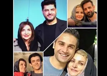 فیلم/به مناسبت روز مادر: نگاهی به حال خوش بازیگران و هنرمندان در کنار مادرانشان/ از علی شادمان و  مادر جوانش تا امیرحسین آرمان و مادر باکلاسش