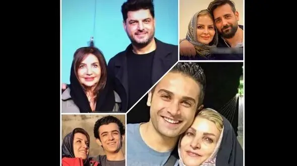 فیلم/به مناسبت روز مادر: نگاهی به حال خوش بازیگران و هنرمندان در کنار مادرانشان/ از علی شادمان و  مادر جوانش تا امیرحسین آرمان و مادر باکلاسش
