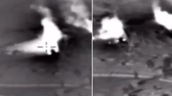 لحظه حمله روسیه به جبهه النصره + فیلم