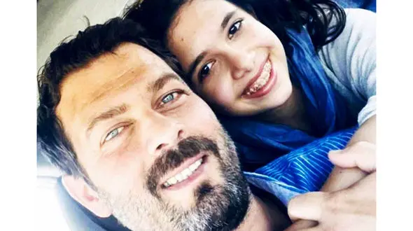  گذر عمر پژمان بازغی و دخترش/ پدر و دختری باهم بزرگ شده اند 