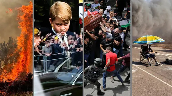 10 عکس برتر سال 2022 / همه تلخ و پر از درد !