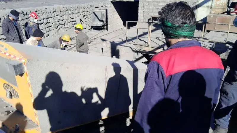 حادثه معدن کوشک بافق (2)