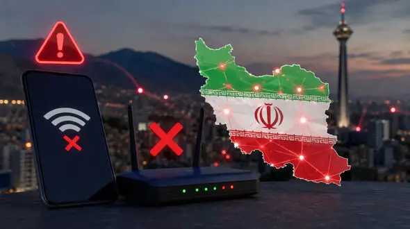 اختلال در چند مسیر ارتباطی اینترنت ایران ثبت شد