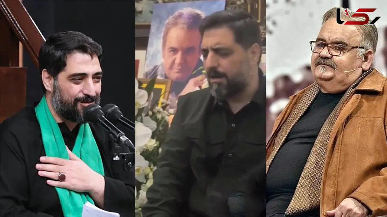 فیلم/ مداحی باشکوه مجید بنی فاطمه در خانه زنده یاد اکبر عبدی 