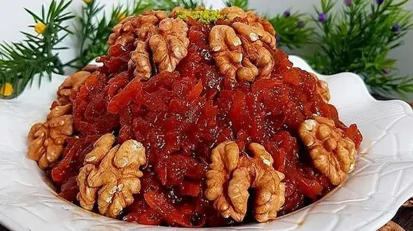 آموزش درست کردن حلوای هویج ارومیه‌ ای خوشمزه و مجلسی