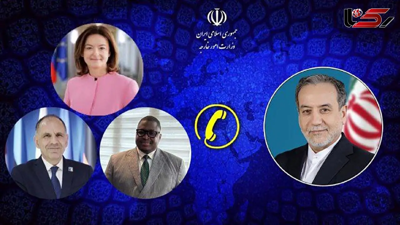 Iraqchi Holds Phone Talks with Foreign Ministers of Greece, Slovenia, and Sierra Leone