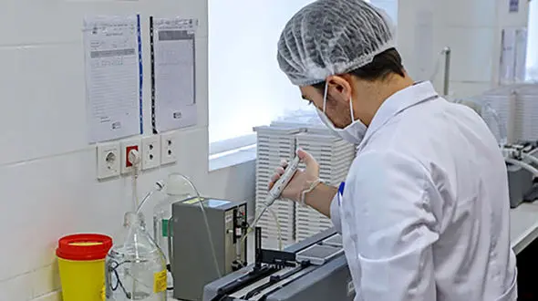 افتتاح خط تولید کیت تشخیص کرونا در ایران + تصاویر