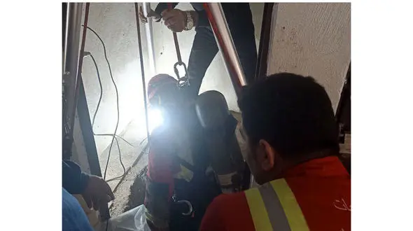 مردی در چاه فاضلاب خانه اش در رباط کریم کشته شد