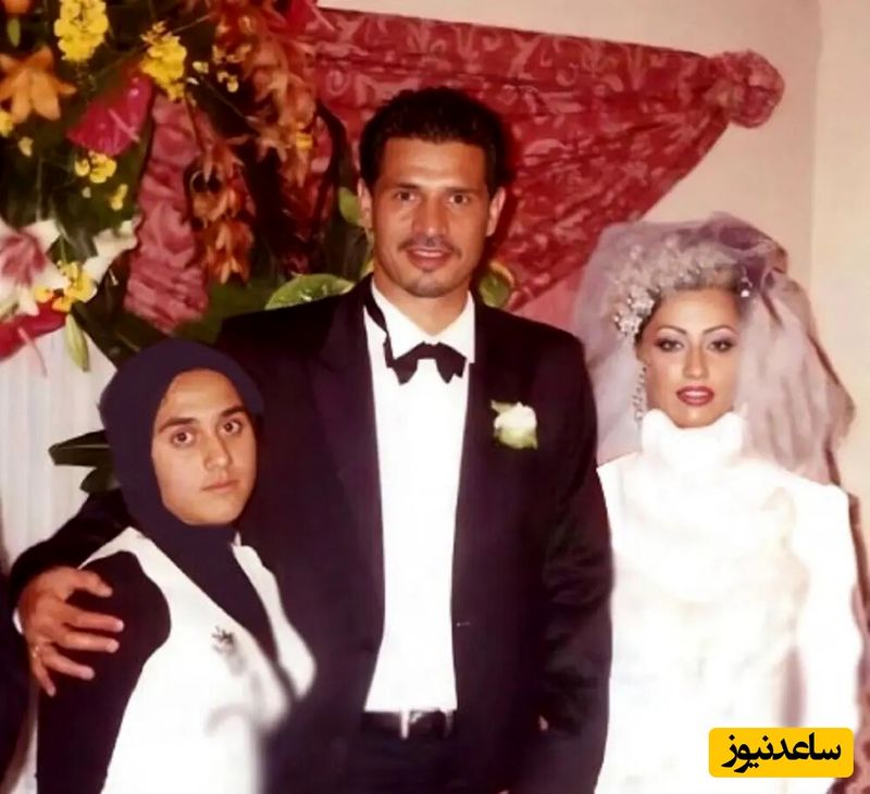 علی دایی و همسرش