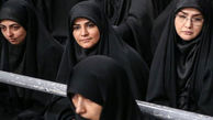 حضور سحر امامی مجری شبکه خبر در مراسم شام غریبان حسینی در حسینیه امام خمینی(ره)