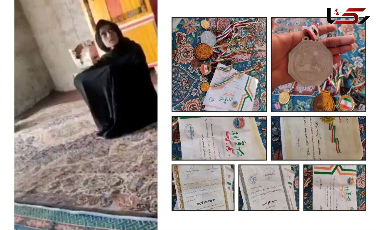 دختر دونده طلایی ایران، فراموش‌شده در فقر/ آقای وزیر ورزش صدای او را بشنوید/ به او فقط یک آجیل خوری جایزه دادند! + فیلم