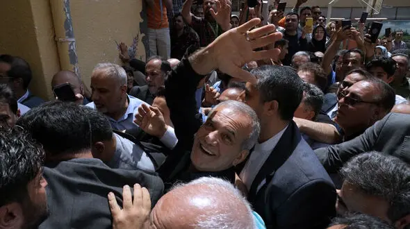 ​بازتاب انتخاب  دکتر پزشکیان رییس جمهور منتخب ایران در رسانه ها ی غربی 