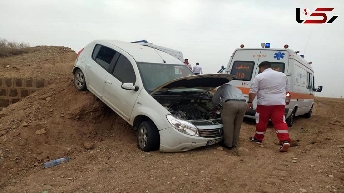 حادثه همزمان برای 6 سمنانی در این صحنه!