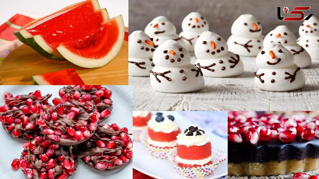 آموزش چند دسر مخصوص شب یلدا + عکس