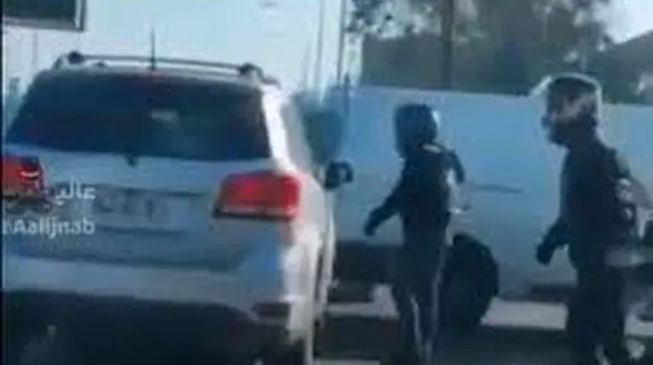 فیلم انتقام سخت راننده شاسی بلند از موتورسواران وحشی ! / ببینید