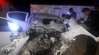 5 کشته در 2 ماشین له شده / در بیرانشهر رخ داد + عکس های تصادف