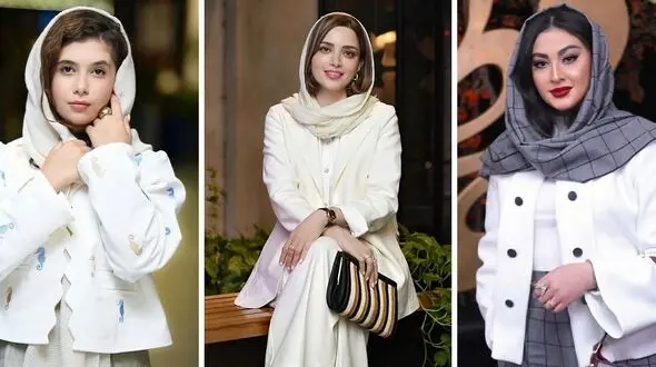 عکس ها / این خانم بازیگران ایرانی رنگ سال جدید را قاپیدند / استایل‌های سفید از نفس بازغی تا المیرا دهقانی و مهسا حجازی  از نازنین بیاتی تا پردیس احمدیه و الناز حبیبی از پریناز ایزدیار تا بهنوش طباطبایی و مریم مومن 