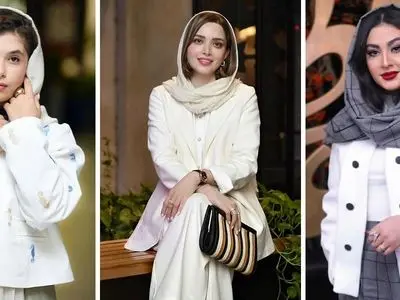 عکس ها / این خانم بازیگران ایرانی رنگ سال جدید را قاپیدند / استایل‌های سفید از نفس بازغی تا المیرا دهقانی و مهسا حجازی  از نازنین بیاتی تا پردیس احمدیه و الناز حبیبی از پریناز ایزدیار تا بهنوش طباطبایی و مریم مومن و ....