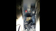 آتش سوزی خانه مسکونی در استان مرکزی