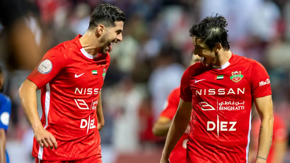 فیلم گلزنی سعید عزت اللهی برای شباب الاهلی در شب آتش بازی 7 گله