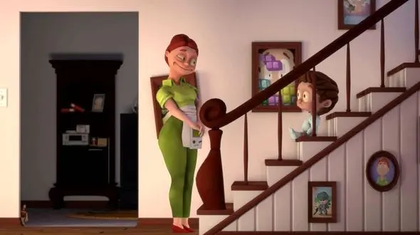 فیلم کوتاه چسب (GLUED) / حمله مادرانه به بازی های رایانه ای! 