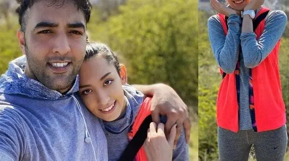 انتشار عکس عروسی لاکچری کیمیا علیزاده / قهرمانی که از سوسک می ترسد + عکس های کشف حجاب