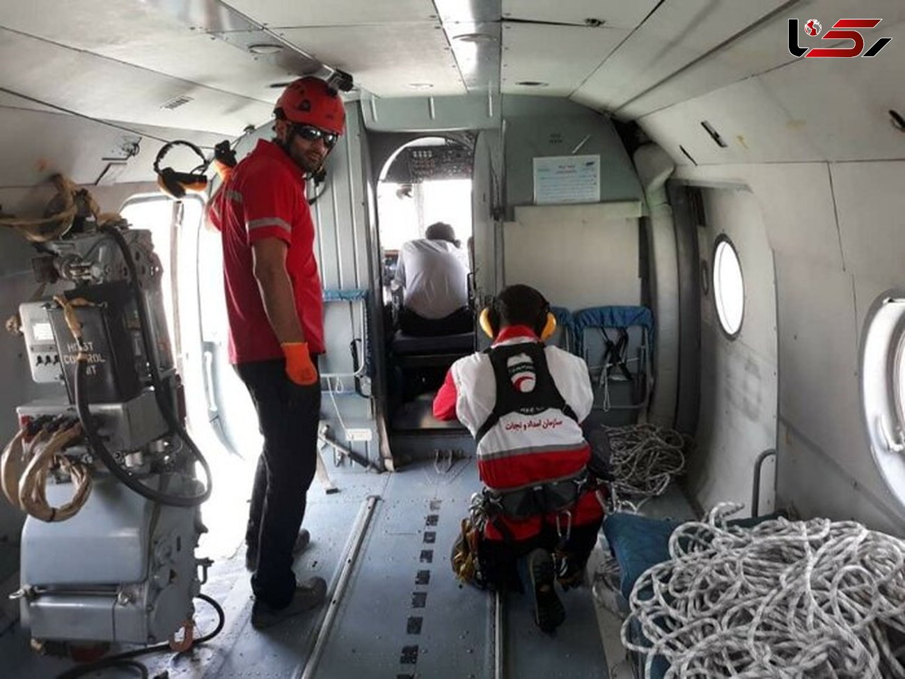 عملیات هوایی برای نجات کوهنورد ۵۰ ساله شمیرانی +  عکس