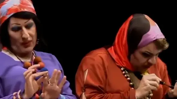 فیلم لورفته از زنانگی  و عشوه های خرکی 2 بازیگر مرد سینما / آن ها را می شناسید؟!