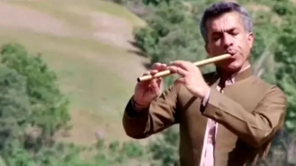 کشته شدن نوازنده مشهور کردستان در جاده مریوان + فیلم