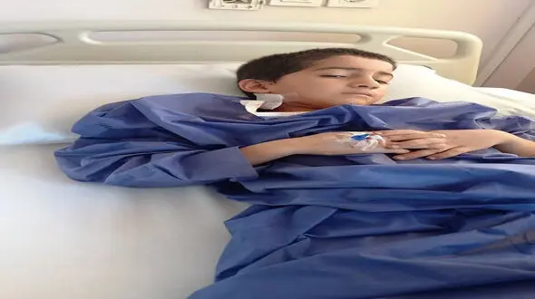 حمله هولناک 8 سگ ولگرد به پسر بچه نیشابوری + عکس های دلخراش