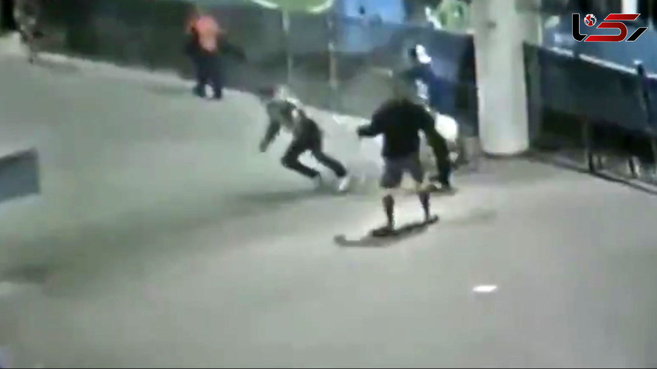 قتل پسر 16 ساله با شلیک گلوله در فرودگاه + فیلم دوربین مداربسته
