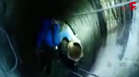 مرگ زنجیره ای 3 مرد در چاه یک روستا در مهاباد / 2 مرد هم در دهانه چاه نجات یافتند + فیلم