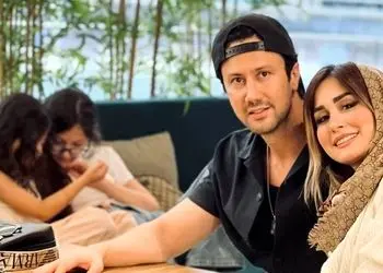 عکس /  پست عاشقانه سپیده بزمی پور بمناسبت تولد همسرش شاهرخ استخری/خدارو هزار هزااار مرتبه شکر میکنیم بخاطر وجودت